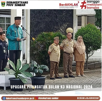 Upacara Peringatan Bulan K3 Nasional 2024